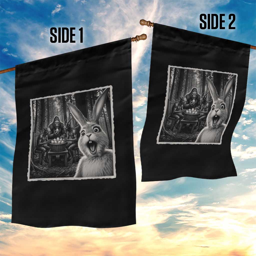 Funny Easter Bunny Selfie Garden Flag Bigfoot Jersey Devil Chupacabra Egg Hunt TS12 Print Your Wear