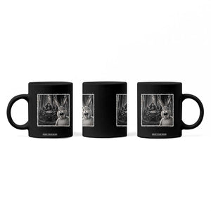Funny Easter Bunny Selfie Coffee Mug Bigfoot Jersey Devil Chupacabra Egg Hunt TS12 Print Your Wear