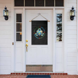 Recycle Reuse Renew Rethink Garden Flag Zero Waste Life TS12 Print Your Wear