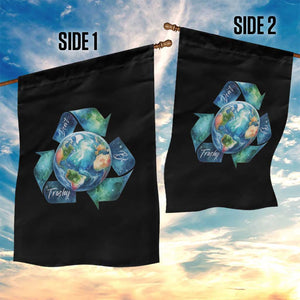 Earth Day Dont Be Trashy Garden Flag Environmental Awareness Gift TS12 Print Your Wear
