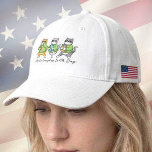 Make Everyday Earth Day Baseball Cap Eco Friendly Cat Lover TS12 Print Your Wear
