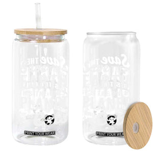 Earth Day Cat Lover Glass Can Save Earth Its The Only Planet With Cats TS12 Print Your Wear