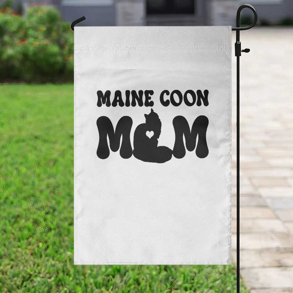 Maine Coon Mom Garden Flag Cat Lover Gift For Her TS12 Print Your Wear