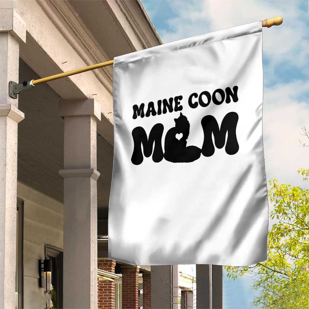 Maine Coon Mom Garden Flag Cat Lover Gift For Her TS12 Print Your Wear