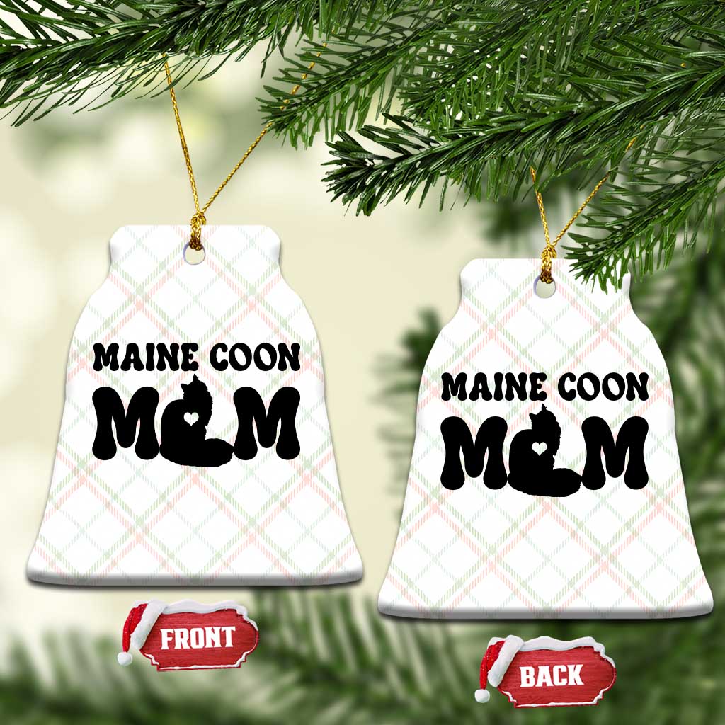 Maine Coon Mom Ceramic Ornament Cat Lover Gift For Her TS12 Print Your Wear