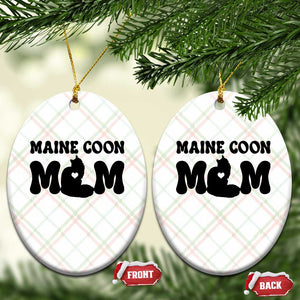 Maine Coon Mom Ceramic Ornament Cat Lover Gift For Her TS12 Print Your Wear