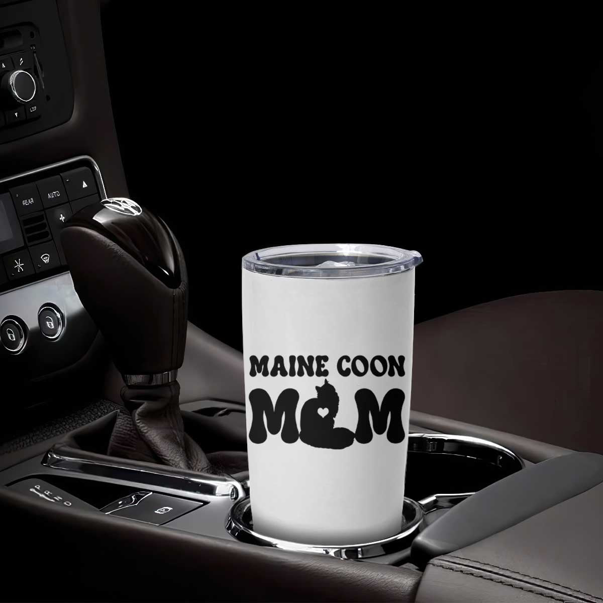 Maine Coon Mom Tumbler Cup Cat Lover Gift For Her TS12 Print Your Wear