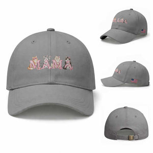 Proud Maine Coon Mama Baseball Cap Cat Lover Gift TS12 Baseball Cap Universal Fit Sport Gray Print Your Wear