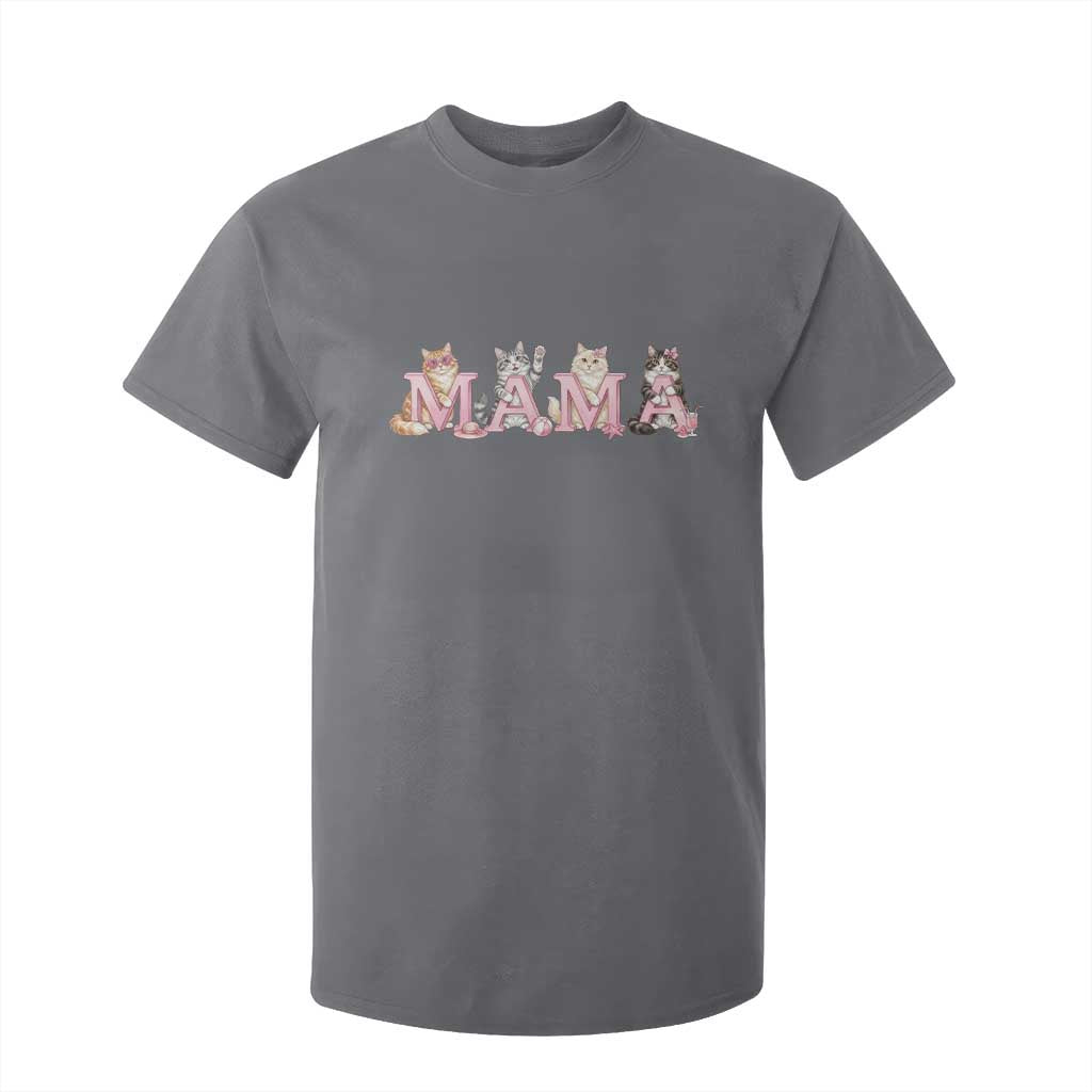 Proud Maine Coon Mama T Shirt For Kid Cat Lover Gift TS12 Charcoal Print Your Wear