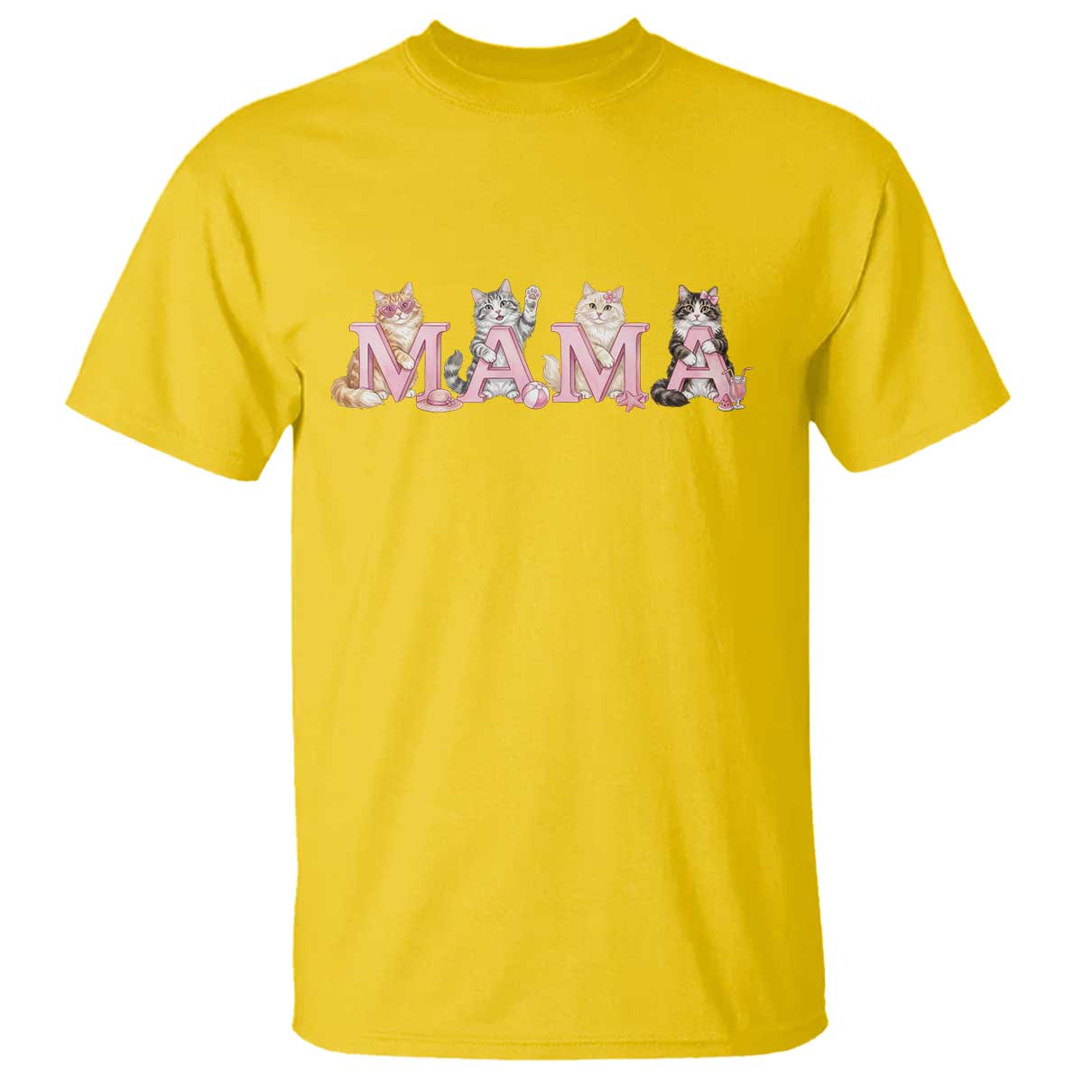 Proud Maine Coon Mama T Shirt Cat Lover Gift TS12 Daisy Print Your Wear