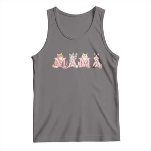 Proud Maine Coon Mama Tank Top Cat Lover Gift TS12 Deep Heather Print Your Wear