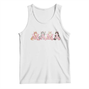 Proud Maine Coon Mama Tank Top Cat Lover Gift TS12 White Print Your Wear