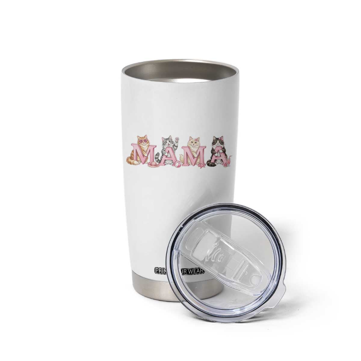 Proud Maine Coon Mama Tumbler Cup Cat Lover Gift TS12 Print Your Wear