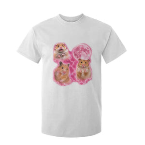 Three Hamsters Retro Graphic T Shirt For Kid Small Pet Lover Gift Idea TS12 White Print Your Wear