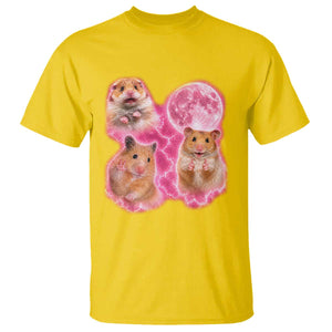 Three Hamsters Retro Graphic T Shirt Small Pet Lover Gift Idea TS12 Daisy Print Your Wear