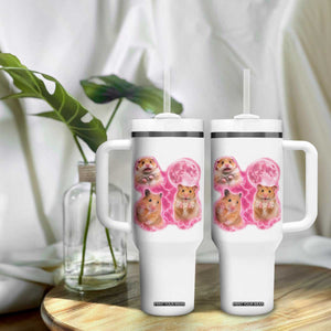 Three Hamsters Retro Graphic Tumbler With Handle Small Pet Lover Gift Idea TS12 Print Your Wear