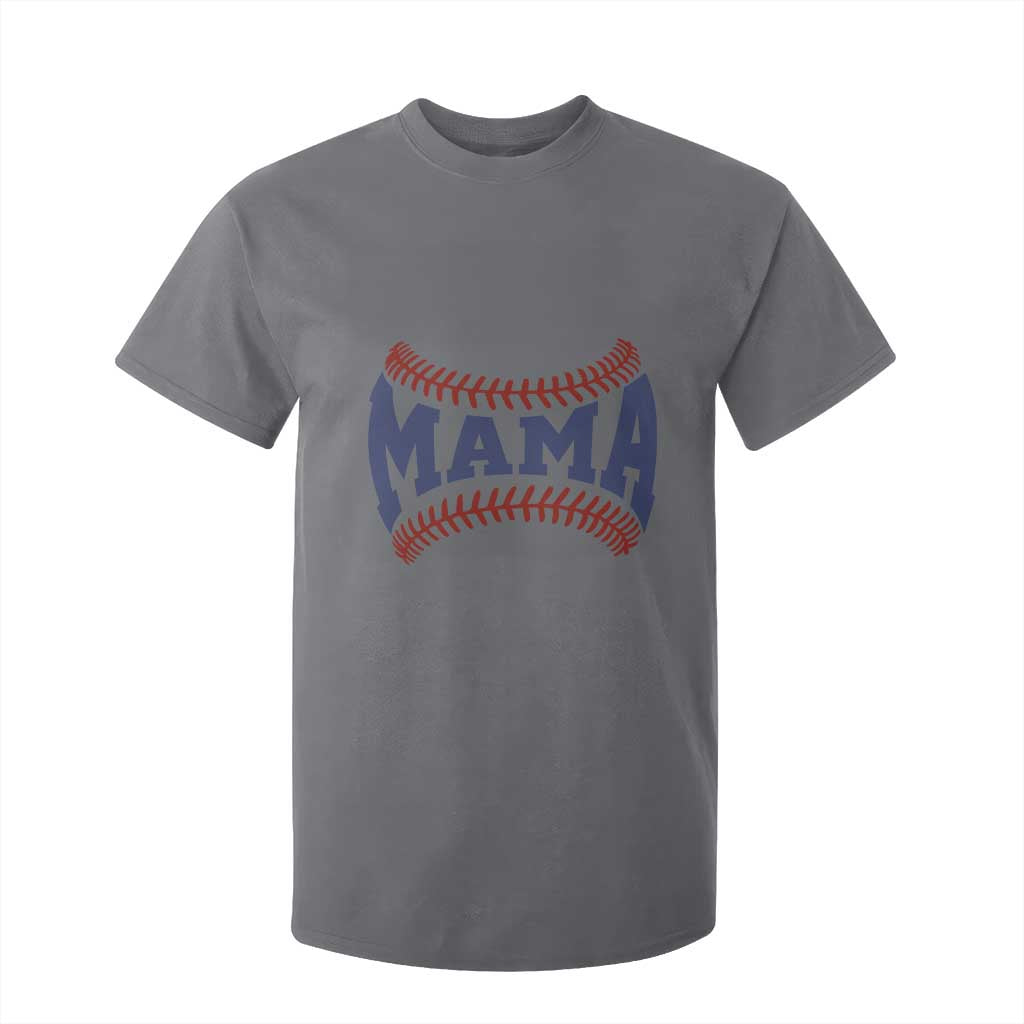 Game Day Baseball Mama T Shirt For Kid Proud Mom Gift TS12 Charcoal Print Your Wear