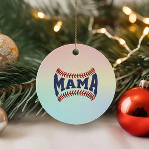 Game Day Baseball Mama Ceramic Ornament Proud Mom Gift TS12 1pc Pastel Print Your Wear