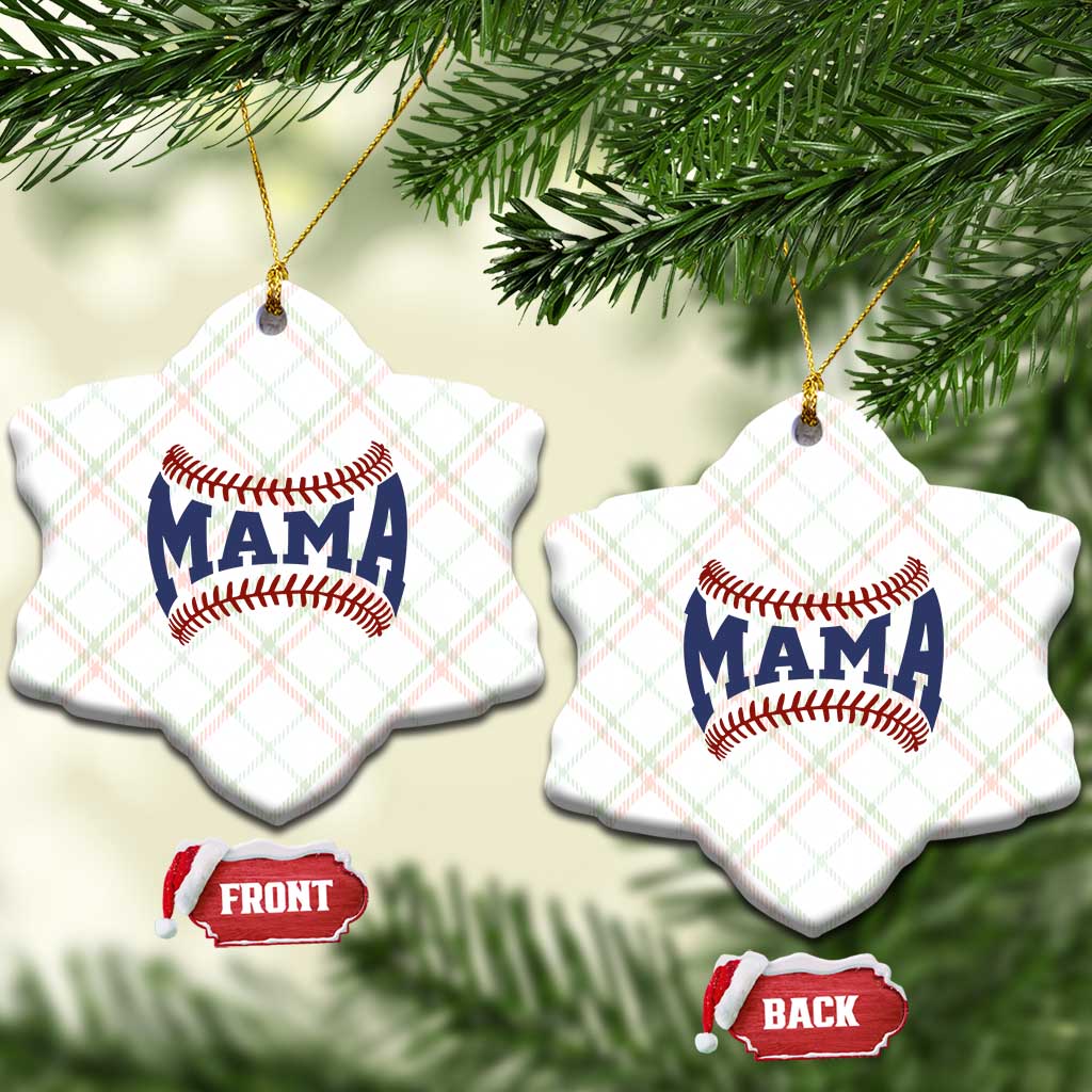 Game Day Baseball Mama Ceramic Ornament Proud Mom Gift TS12 Print Your Wear