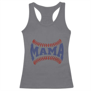 Game Day Baseball Mama Racerback Tank Top Proud Mom Gift TS12 Charcoal Print Your Wear