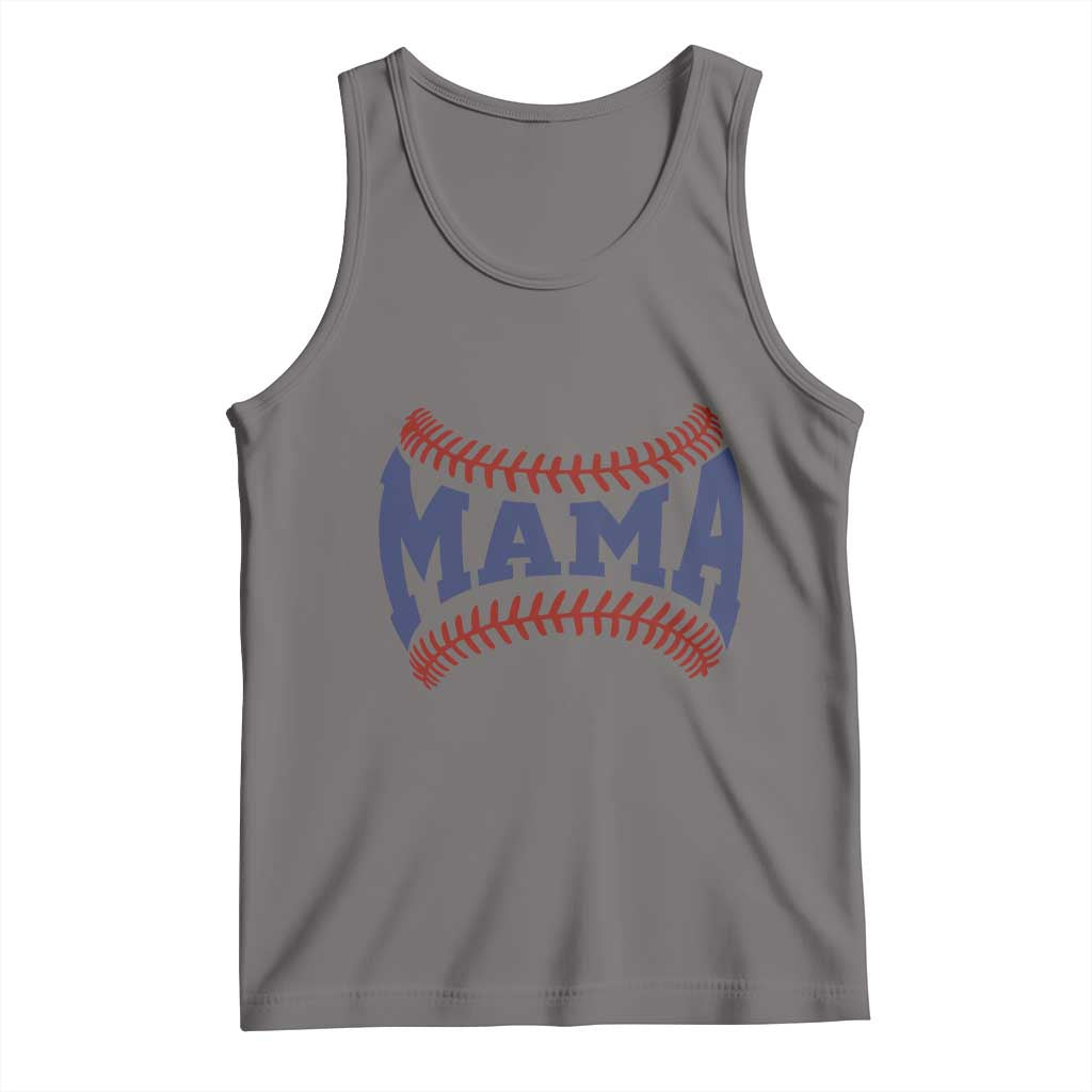 Game Day Baseball Mama Tank Top Proud Mom Gift TS12 Deep Heather Print Your Wear