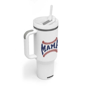 Game Day Baseball Mama Tumbler With Handle Proud Mom Gift TS12 Print Your Wear