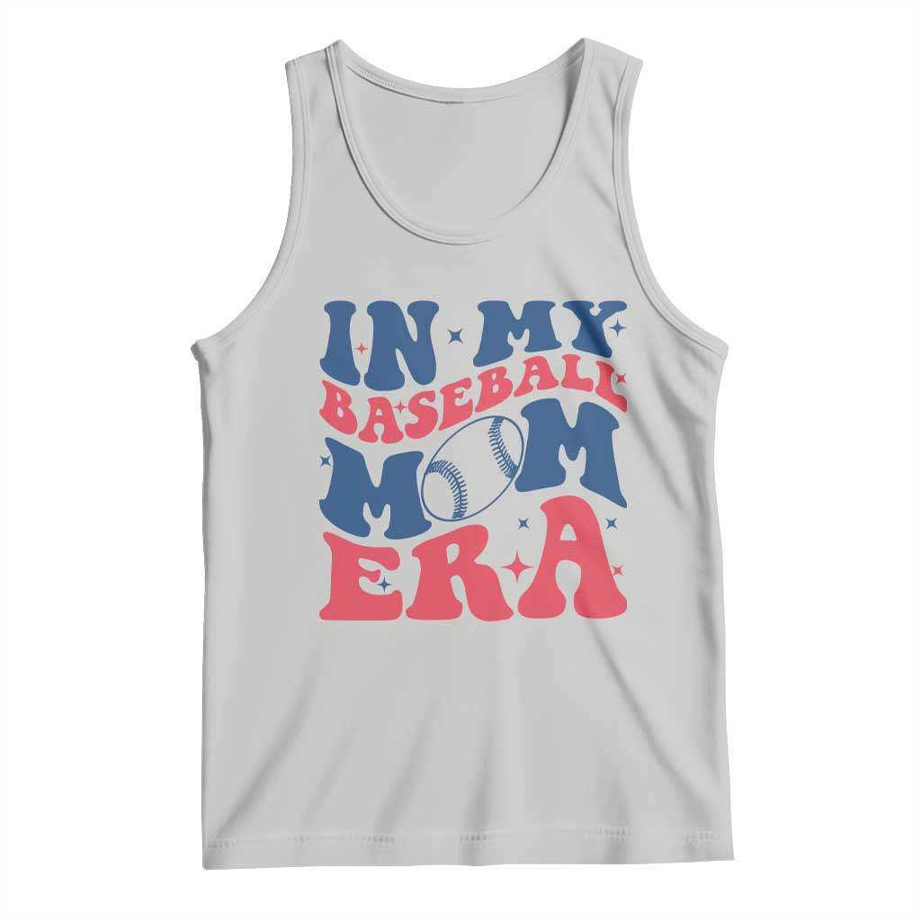In My Baseball Mom Era Tank Top Game Day Sports Mom TS12 Ash Print Your Wear