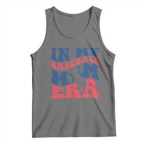 In My Baseball Mom Era Tank Top Game Day Sports Mom TS12 Black Heather Print Your Wear