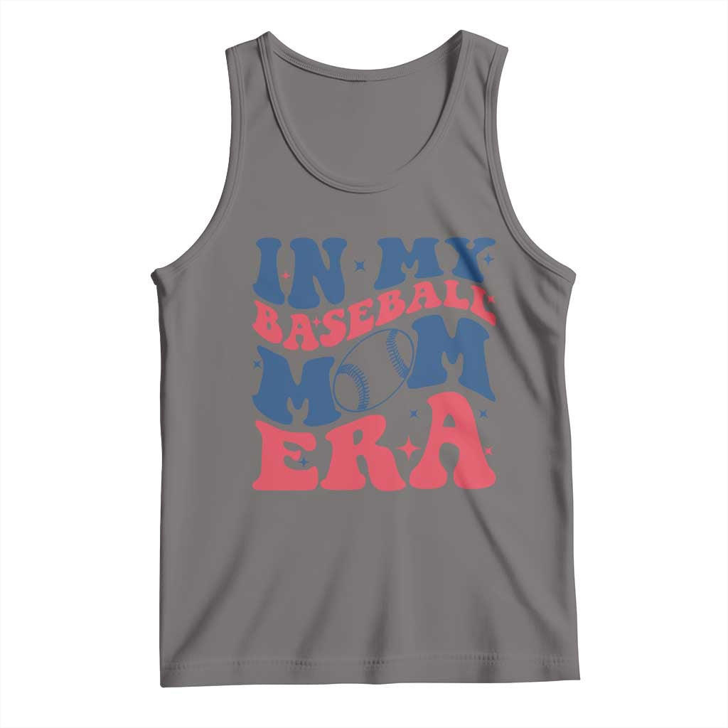 In My Baseball Mom Era Tank Top Game Day Sports Mom TS12 Deep Heather Print Your Wear