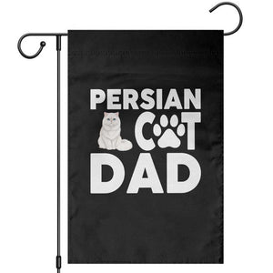 Proud Persian Cat Dad Garden Flag Funny Fluffy Cat Lover Gift TS12 Black Print Your Wear