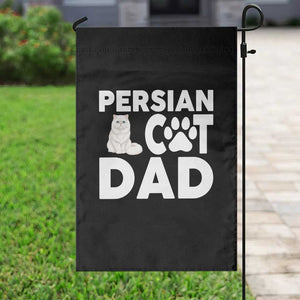 Proud Persian Cat Dad Garden Flag Funny Fluffy Cat Lover Gift TS12 Print Your Wear