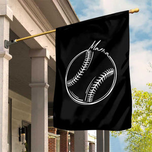 Baseball Mama Graphic Garden Flag Game Day Gift For Baseball Moms TS12 Print Your Wear