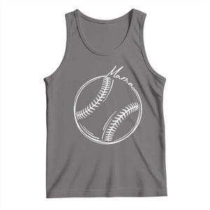 Baseball Mama Graphic Tank Top Game Day Gift For Baseball Moms TS12 Deep Heather Print Your Wear