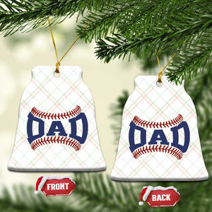 Proud Baseball Dad Ceramic Ornament Game Day Gift For Him TS12 Print Your Wear
