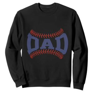 Proud Baseball Dad Sweatshirt Game Day Gift For Him TS12 Black Print Your Wear