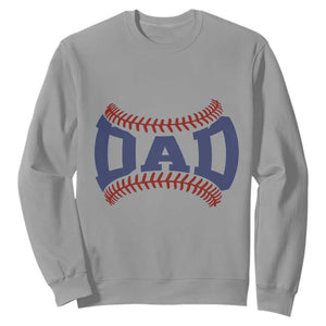 Proud Baseball Dad Sweatshirt Game Day Gift For Him TS12 Sport Gray Print Your Wear