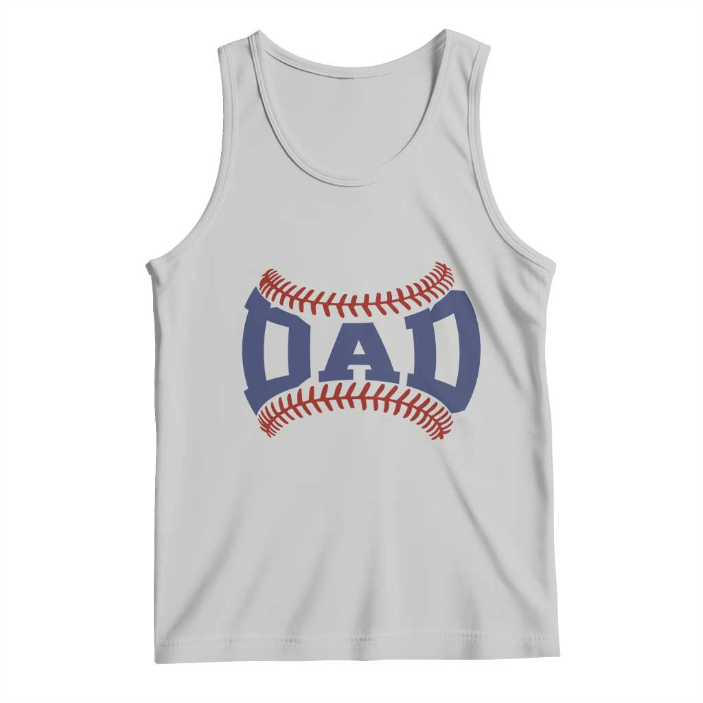 Proud Baseball Dad Tank Top Game Day Gift For Him TS12 Ash Print Your Wear