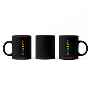 Funny Purride Cats In Space Rainbow Coffee Mug LGBQT Pride Feline Space TS12 Print Your Wear
