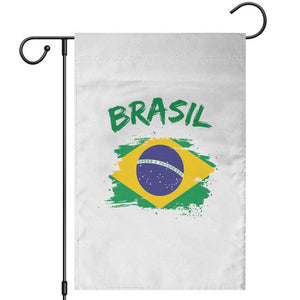 Vintage Brasil Flag Garden Flag Brazilian Heritage Pride TS12 White Print Your Wear