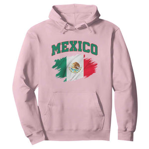 Retro Vintage Mexico Flag Hoodie Mexican Pride Gift TS12 Light Pink Print Your Wear