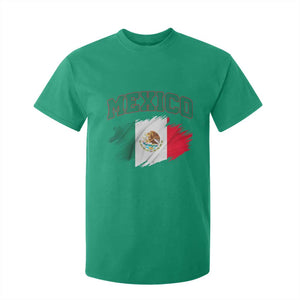 Retro Vintage Mexico Flag T Shirt For Kid Mexican Pride Gift TS12 Irish Green Print Your Wear