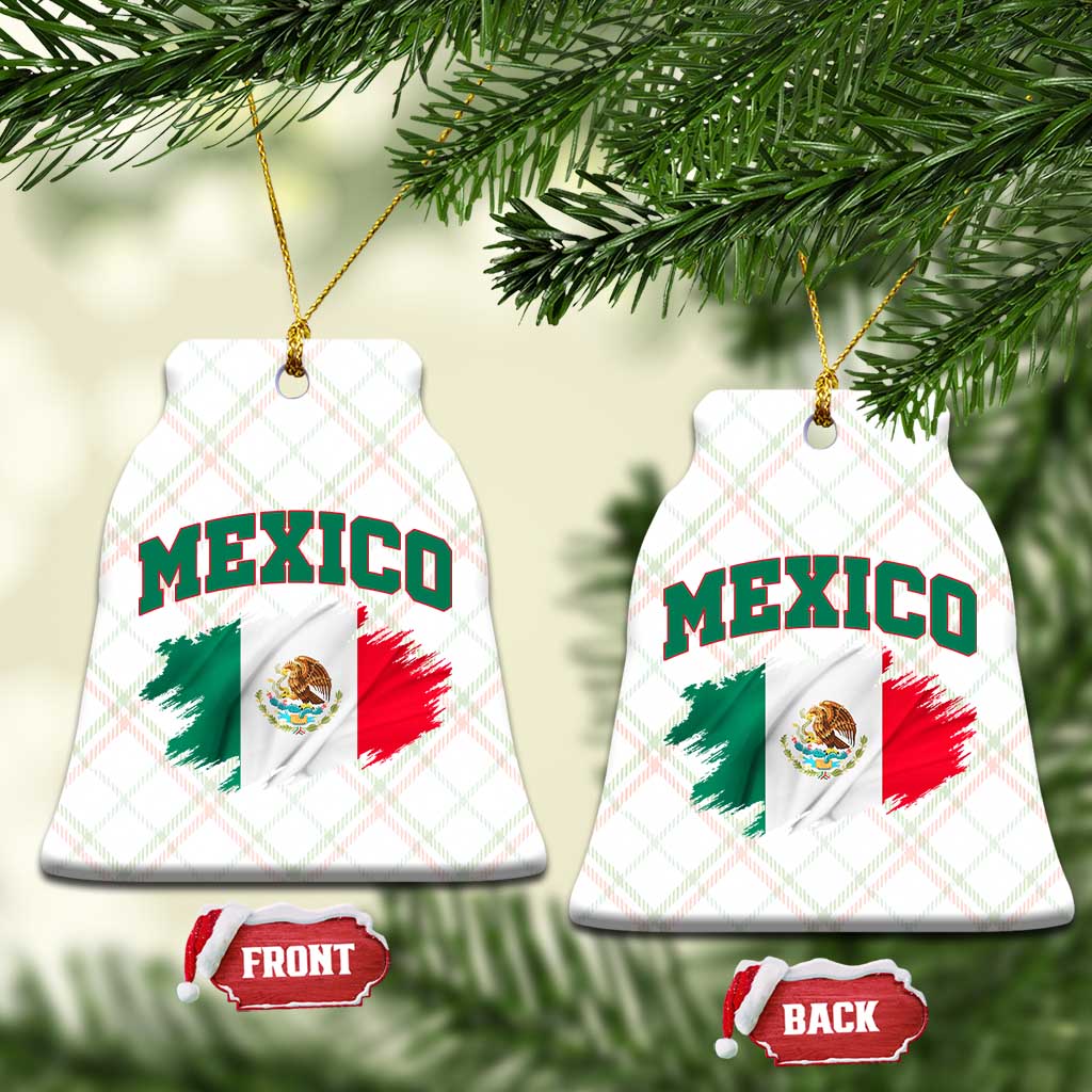 Retro Vintage Mexico Flag Ceramic Ornament Mexican Pride Gift TS12 Print Your Wear