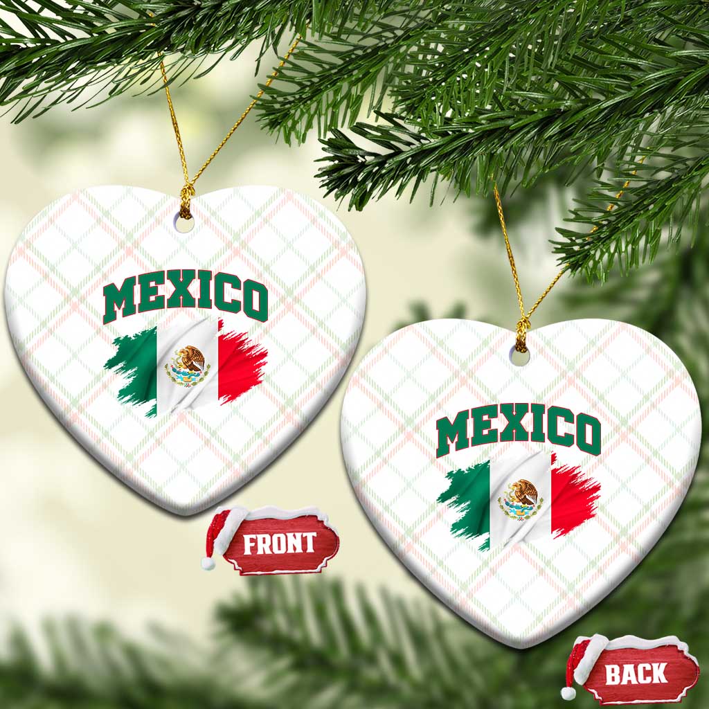 Retro Vintage Mexico Flag Ceramic Ornament Mexican Pride Gift TS12 Print Your Wear