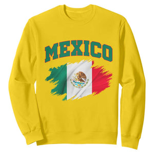 Retro Vintage Mexico Flag Sweatshirt Mexican Pride Gift TS12 Daisy Print Your Wear