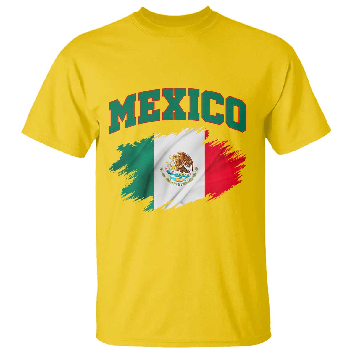 Retro Vintage Mexico Flag T Shirt Mexican Pride Gift TS12 Daisy Print Your Wear
