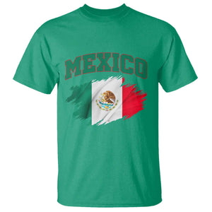 Retro Vintage Mexico Flag T Shirt Mexican Pride Gift TS12 Irish Green Print Your Wear