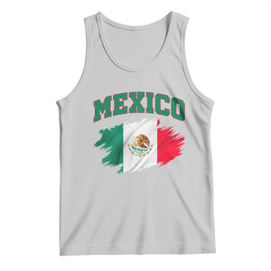 Retro Vintage Mexico Flag Tank Top Mexican Pride Gift TS12 Ash Print Your Wear