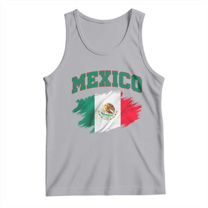 Retro Vintage Mexico Flag Tank Top Mexican Pride Gift TS12 Athletic Heather Print Your Wear