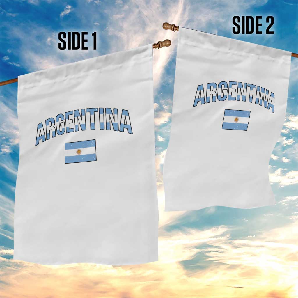 Throwback Argentina Pride Garden Flag Vintage Flag Heritage Gift TS12 Print Your Wear