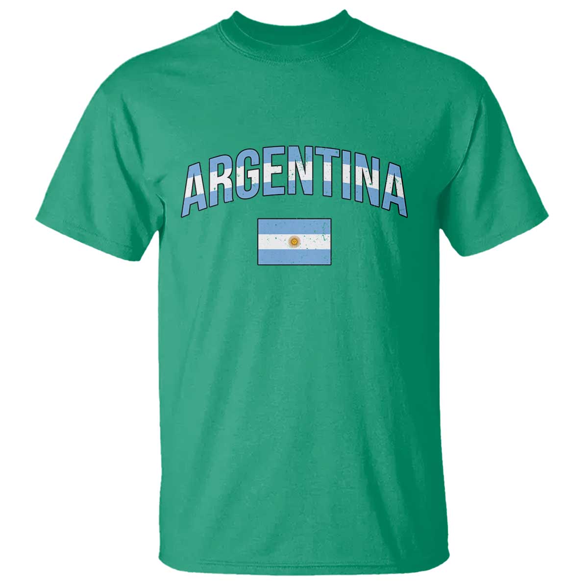 Throwback Argentina Pride T Shirt Vintage Flag Heritage Gift TS12 Irish Green Print Your Wear
